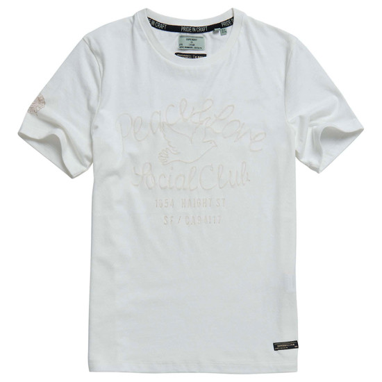 Superdry Γυναικεία κοντομάνικη μπλούζα  Military Narrative T-Shirt